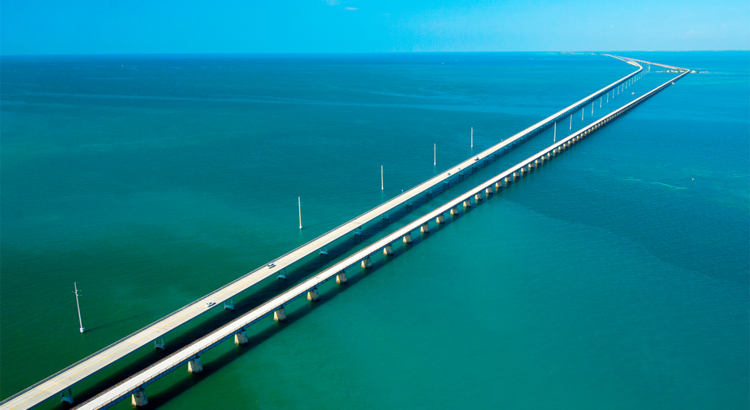 USA Floroda Keys Marathon Seven Mile Bridges Foto Rob O'Neal